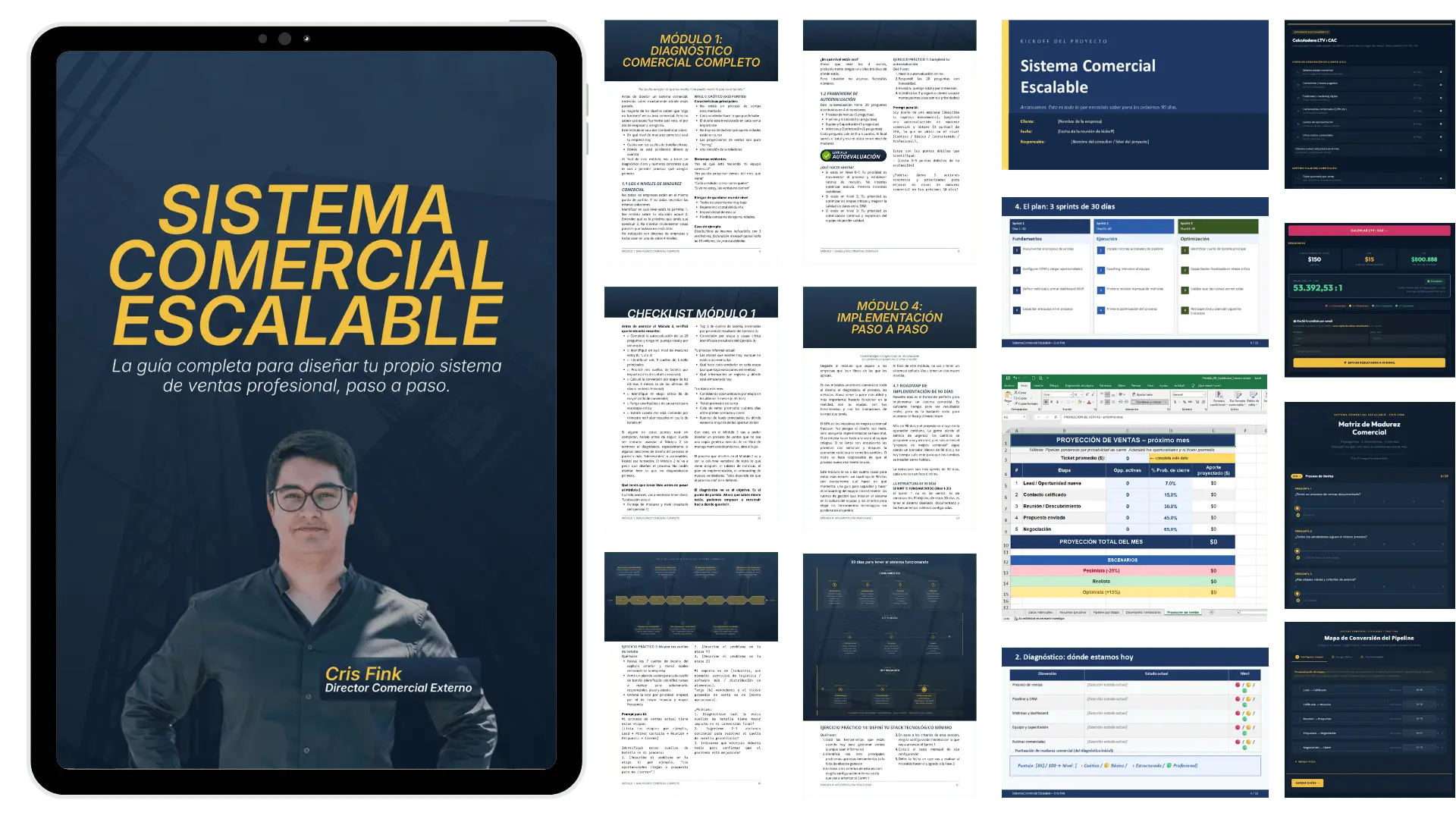 Sistema Comercial Escalable – Vista interior